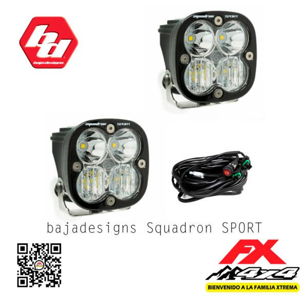 BD SQUADRON SPORT CATALOGO BLANCO Faros Baja designs Squadron Sport