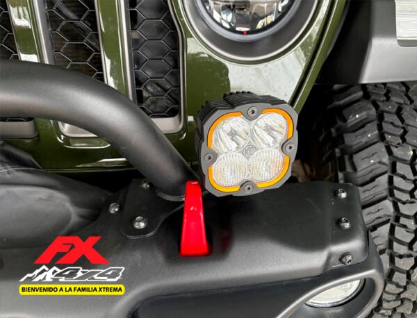 FLEX ERA 4 JEEP VERDE Faros KC FLEX ERA 4