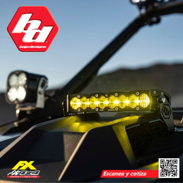 Barra Led Baja designs S8 10 Driving combo ambar