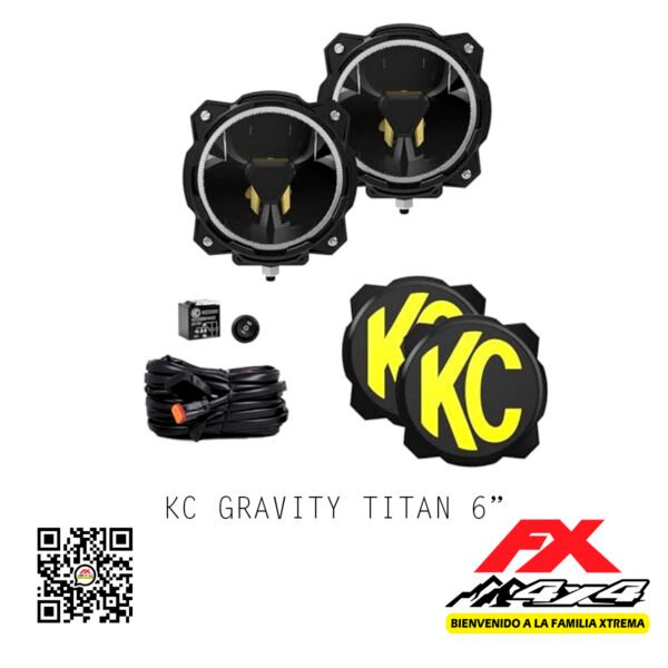 Faros KC Gravity Titan 6"