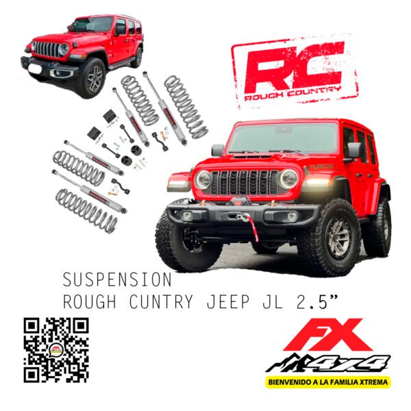 Lift Kit Roug Country Jeep JL 2.5"